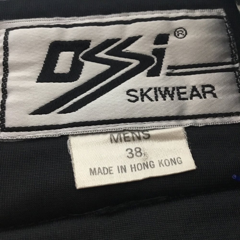 Ossi Ski Wear Men’s Black Wool Blend Ski Pants Size 38 - Picture 7 of 9